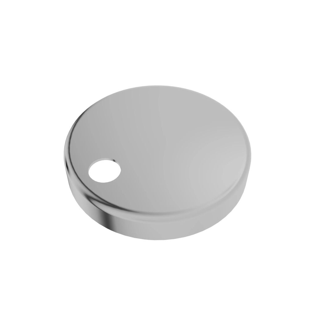 Crosswater Kai Chrome Toilet Seat Hinge Covers (Pair)